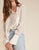 ivory asymmetrical blouse
