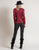 tibetan red wrap top