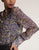 printed glass blouse