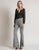 metallic noir top