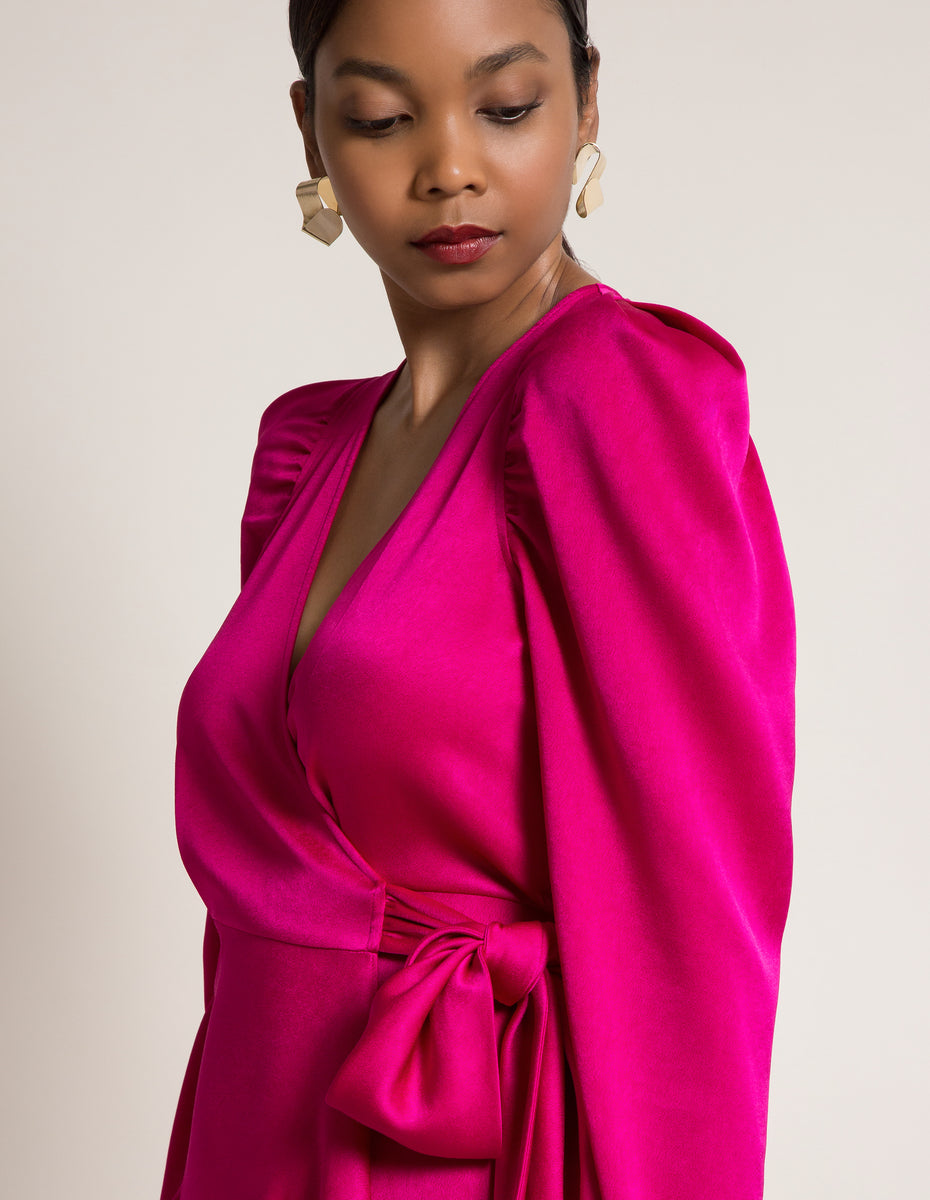 North Wrap Dress – CHELSEAANDWALKER