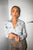 birkin blue print blouse